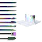 Kit 10 Brocas Diamantada Escovinha Polidora + Caixa Suporte Kit 10 Brocas Diamantada Escovinha Polidora + Caixa Suporte
