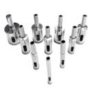 Kit 10 Brocas Diamantadas Serra Copo Vidro Mármore Cerâmica