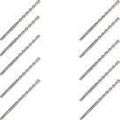 Kit 10 Brocas Sds Plus Bosch Concreto Videa 2608680278 Kit 10 Brocas Sds Plus Bosch Concreto Videa 2608680278