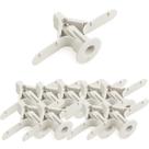 Kit 10 bucha (g) plastica dry wall 04a16mm vonder