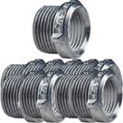 Kit 10 bucha reducao 1 x 3/4 56124/003 tramontina aluminio