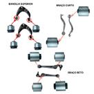 Kit 10 bucha suspensão dianteira fusion 2006 / 2012