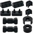 Kit 10 Buchas Da Tampa Traseira Caçamba S10 1995 96 97 98 99 00 01 02 A 2011