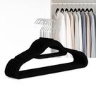 Kit 10 Cabide de Veludo Slim Fininho Antideslizante Pra Roupas de Adulto Closets Guarda Roupas Kit 10 Cabide de Veludo Slim Fininho Antideslizante Pra Roupas de Adulto Closets Guarda Roupas