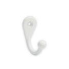 Kit 10 Cabide Gancho Simples Grande Branco Ref. 4101 - Loth