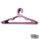 Kit 10 Cabide Infantil Reforçado Roupa Criança Bebê 30cm