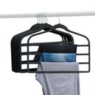 Kit 10 Cabides De Veludo Para Calça Saia Divisórias