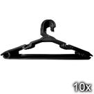 Kit 10 Cabides Infantil Reforçado Polipropileno Para Guarda Roupa Criança Bebê 30cm Resistente Cores -
