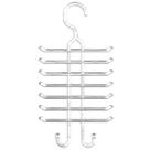 Kit 10 Cabides para Gravatas Cintos Organizadores Closets Guarda-Roupa Lojas Cristal