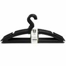 Kit 10 Cabides Slim Eco Flow Preto Adulto Resistente