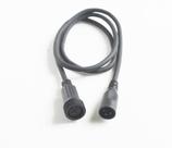 Kit 10 cabo dmx 1m para par led e ribalta outdoor