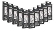 Kit 10 Cabo Tipo C 2m Branco Svart