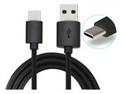 Kit 10 Cabos Usb Tipo-c, Carregamento Rápido, 1 Metro, Preto