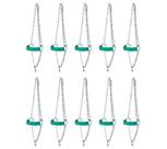 Kit 10 Cabrestos de Corrente e Regulagem para Bezerro SV39012 - Verde