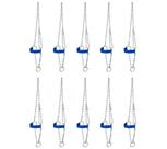 Kit 10 Cabrestos de Corrente e Regulagem para Bezerro SV39016 - Azul