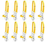 Kit 10 Cabrestos para Bezerro com Corrente SV39024 - Amarelo