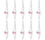 Kit 10 Cabrestos para Vaca com Corrente e Regulagem SV39036 - Rosa