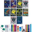 Kit 10 Caderno Grande Tilibra Menino Capa Dura Com 38 Itens