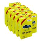 Kit 10 Caixa c/50 clips galvanizados 6/0 clipes bacchi papel