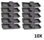 Kit 10 Caixa Luz Suporte P/ Laje Octogonal 30cm Tuboline