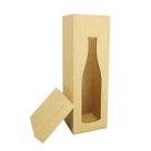 Kit 10 Caixa para Vinho Vazada 32,5x9,5x9,5 Mdf Madeira