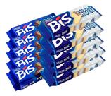 Kit 10 Caixas Chocolate Bis Sabor Misto Lacta 100,8g Atacado