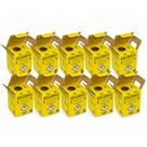 Kit 10 Caixas Coletora Perfuro Cortante 1,5 L Descarpack Kit 10 Caixas Coletora Perfuro Cortante 1,5 L Descarpack