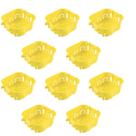 Kit 10 Caixas De Pvc 4X4 Amarelas Dry Wall Tramontina