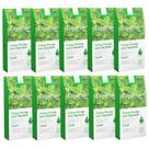 Kit 10 Caixas Folhas Prontas Cera Depilatória Depilação Facial Depilflax Hortela Profissional