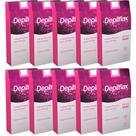 Kit 10 Caixas Folhas Prontas Depilatórias Design De Sobrancelhas Profissional Depilflax C/ 20un