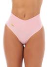 Kit 10 Calcinha Cinta Modeladora Cós Alto Fio Dental Duplo Cintura Alta Tanga Conforto SKU-0020K10