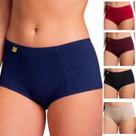 Kit 10 Calcinha Cintura Alta Lady Conforto Diário Feminina Mavique