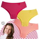kit 10 calcinha infantil menina infanto juvenil tanga de microfibra atacado