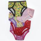 Kit 10 Calcinha Infantil Menina Juvenil Estampada Criança Algodao Confortavel Empório Da Roupa