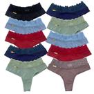 Kit 10 Calcinha Renda Conforto Alta Qualidade em Microfibra Lingerie Moda Feminina