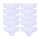 Kit 10 Calcinhas Infantil Criança Algodão Cotton Kids