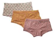 Kit 10 Calcinhas Infantis Criança Boxer Seguro Para A Pele Kit 10 Calcinhas Infantis Criança Boxer Seguro Para A Pele