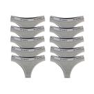Kit 10 Calcinhas Tanga Cotton Algodão Confortável com Elástico Try Basics