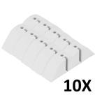 Kit 10 Calço de Telha Ondulada Alta Branco