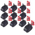 Kit 10 Câmaras de Ar 24x1.75/1.95 Válvula Schrader 35mm Alta Resistência