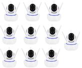 kit 10 Câmera IP Wifi 720P Robo C/ Áudio Grava CartãoSD Atacado Revenda Barato - luatek