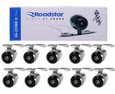 Kit 10 Câmeras De Ré Roadstar Dinâmica Tipo Borboleta - RS203BR Kit 10 Câmeras De Ré Roadstar Dinâmica Tipo Borboleta - RS203BR