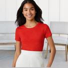 Kit 10 Camisa Baby Look Feminina Algodão Lisa Blusinha