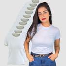 Kit 10 Camisetas Femininas Algodão Blusinhas Básica Confortável T-shirt Atacado Kit 10 Camisetas Femininas Algodão Blusinhas Básica Confortável T-shirt Atacado