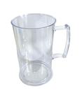 Kit 10 Caneca Acrílico Transparente 300ml sem personalização