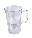 Kit 10 Caneca Acrílico Transparente 300ml sem personalização