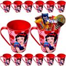 Kit 10 Caneca para Doces Lembranças de Festa Branca de Neve