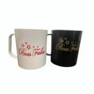 Kit 10 Canecas Boas Festas 450ml Plástico Resistente