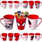 Kit 10 Canecas Homem Aranha Lembrancinhas e Decoração festa infantil