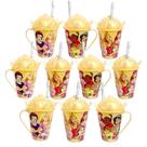 Kit 10 Canecas Princesas Disney Lembrança Decoração Festa